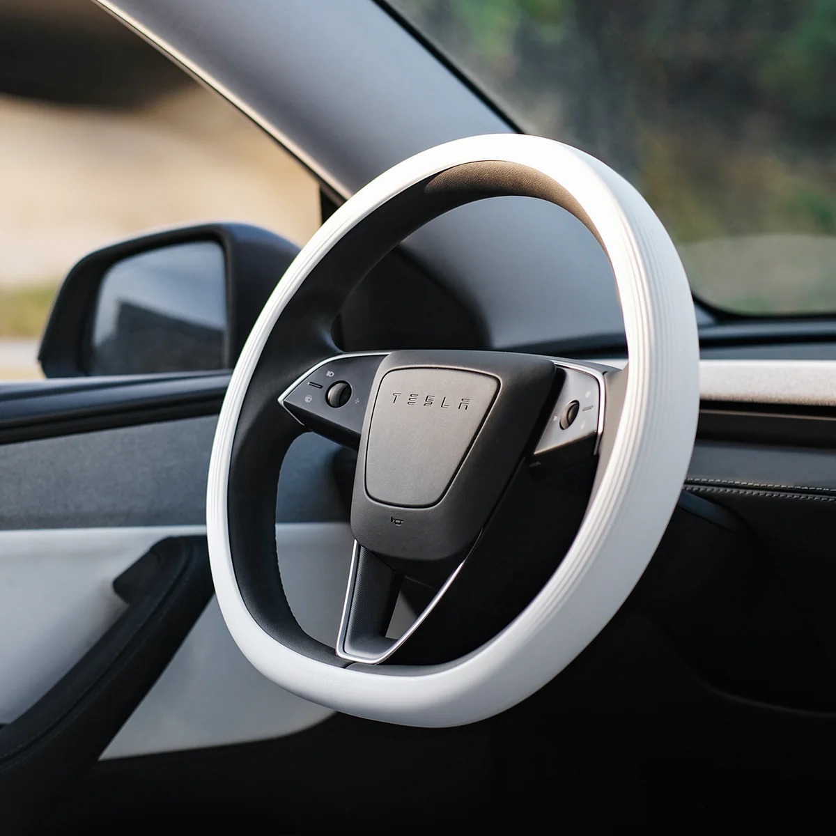 Silicone Steering Wheel Cover for Model 3/Y