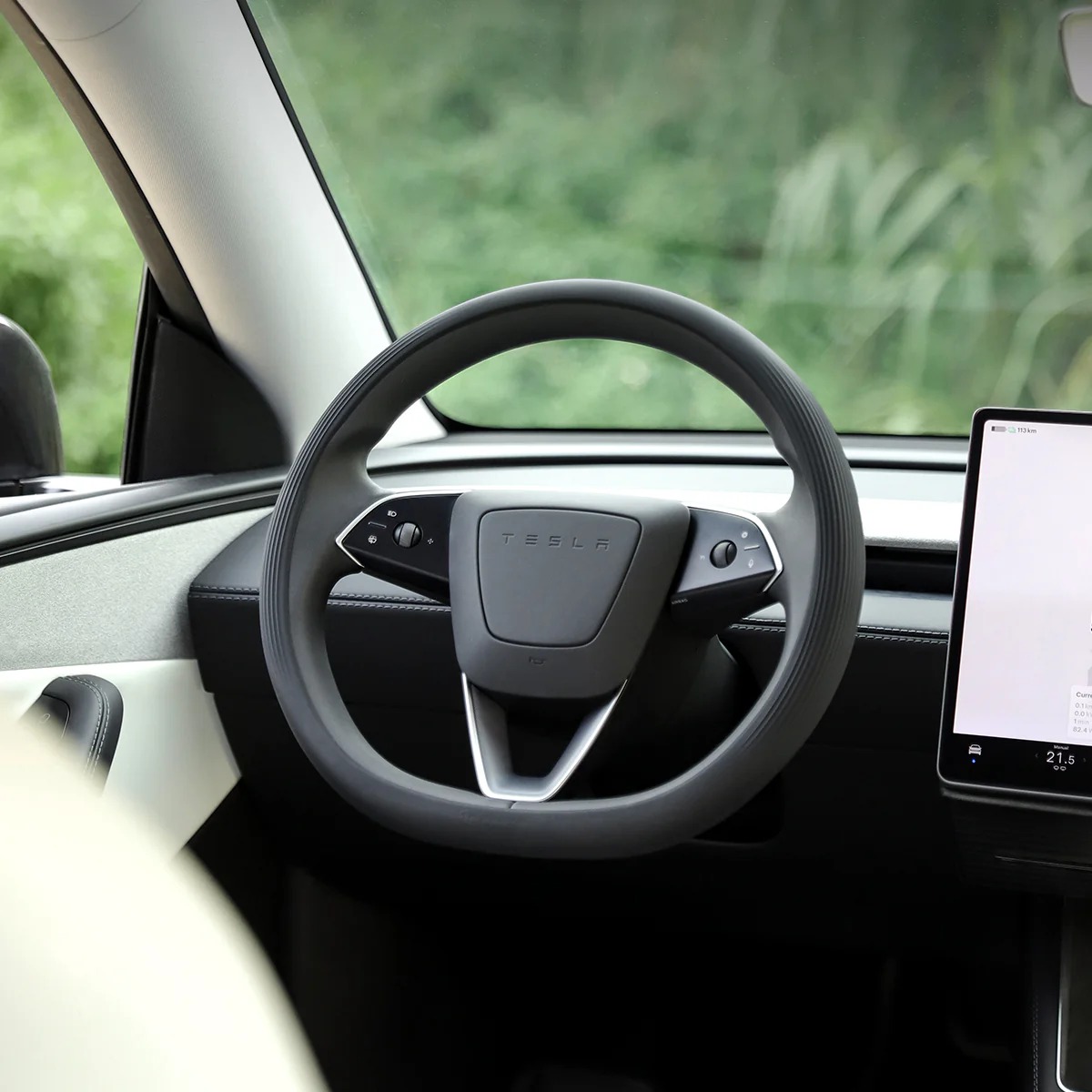 Silicone Steering Wheel Cover for Model 3/Y