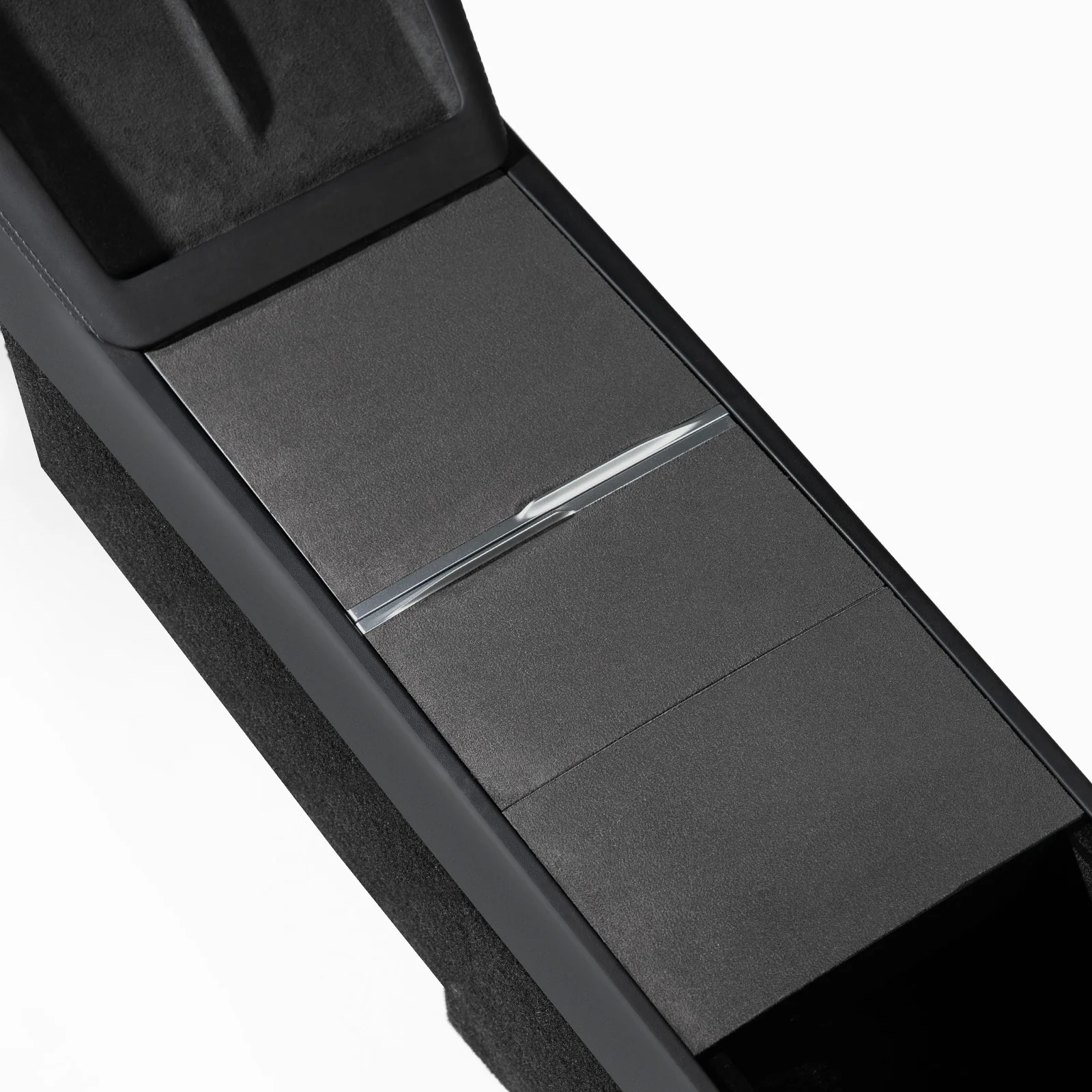 Suede Center Console Cover for Model 3/Y