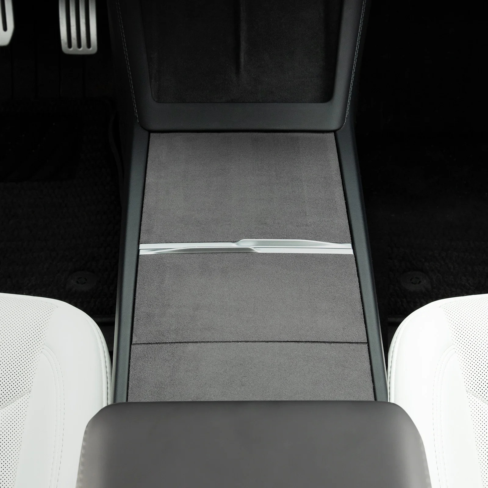 Suede Center Console Cover for Model 3/Y