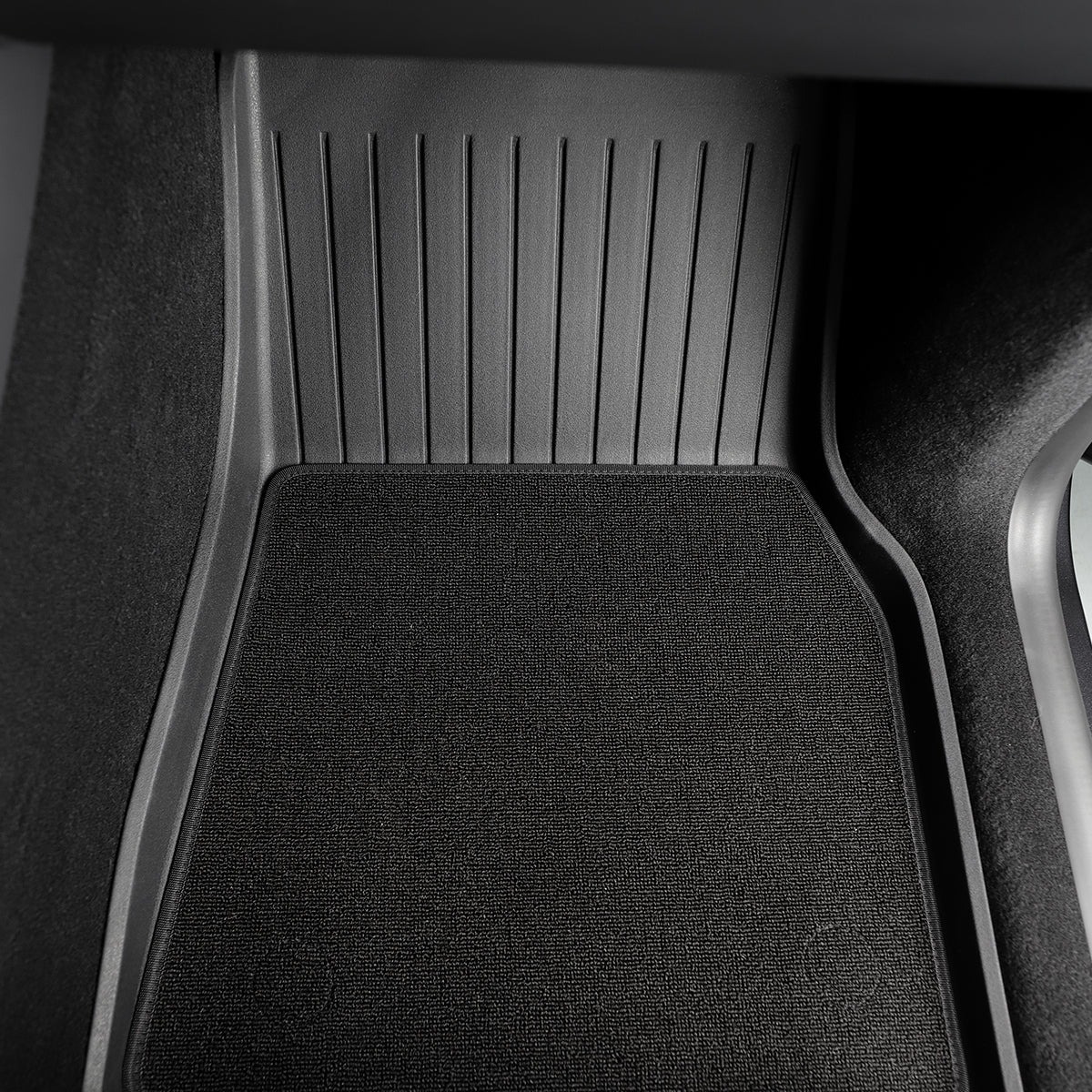 Dual-Layer Eco-Friendly All-Weather Interior Liners for Model Y