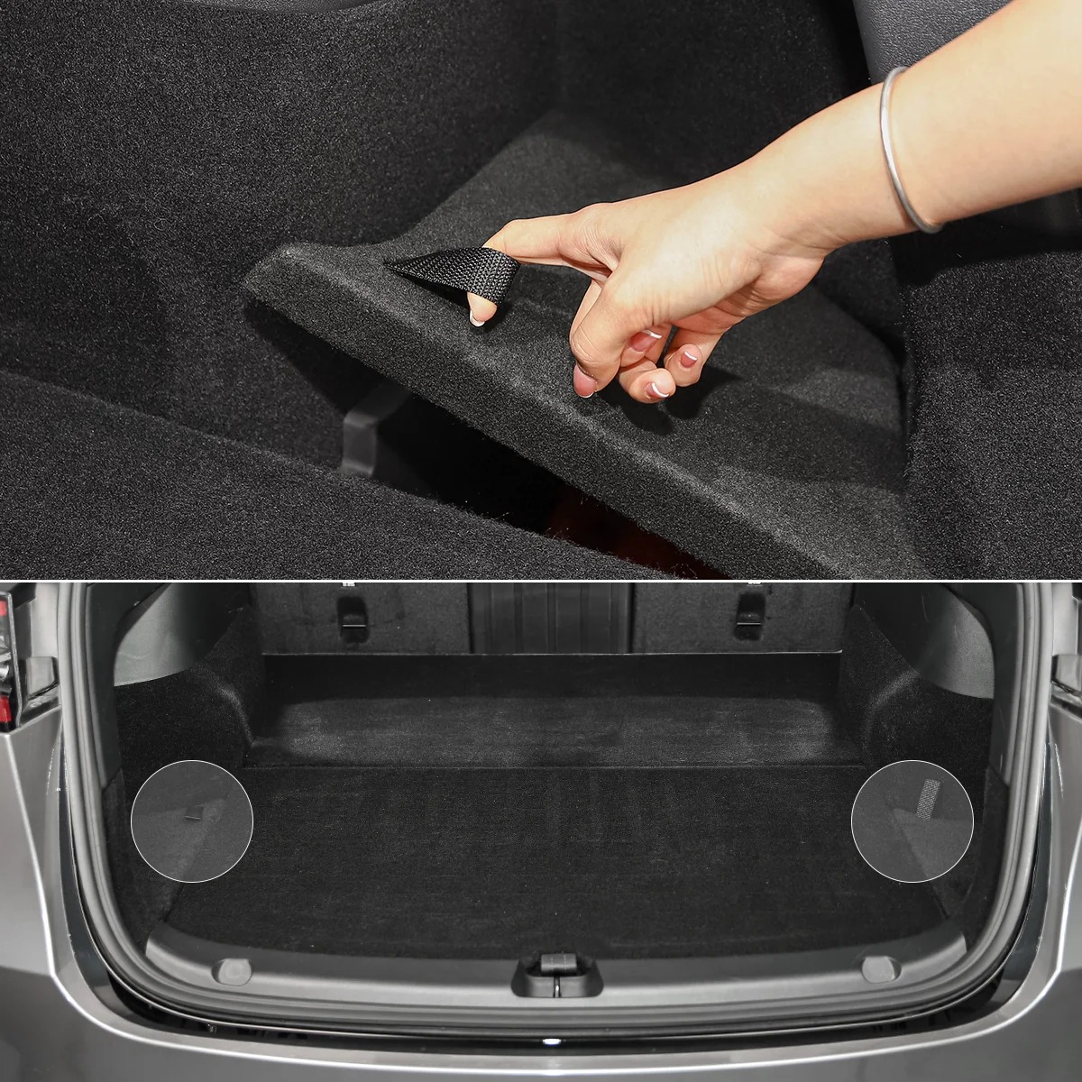 Trunk Storage Bins for Model Y