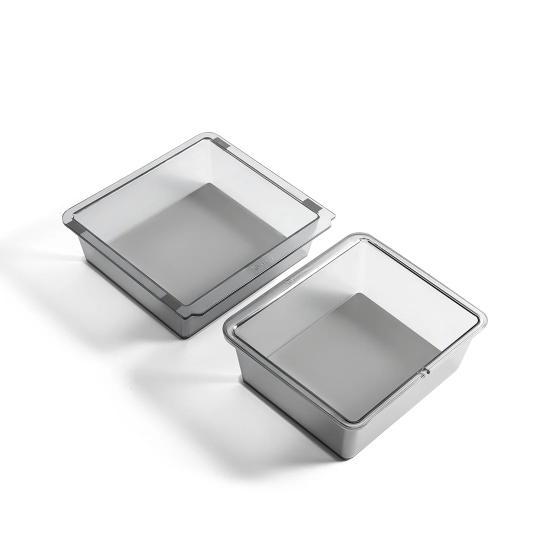 Armrest Clear Storage Box/Center Console Clear Storage Drawer for Model 3/Y