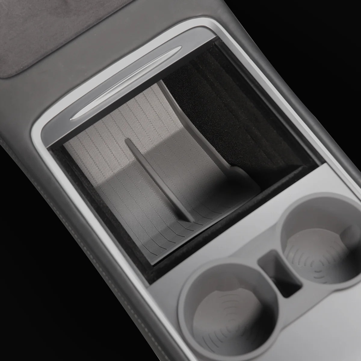 Center Console/Armrest TPE Bottom Pad for Model 3/Y