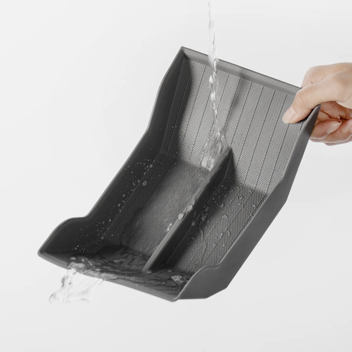 Center Console/Armrest TPE Bottom Pad for Model 3/Y