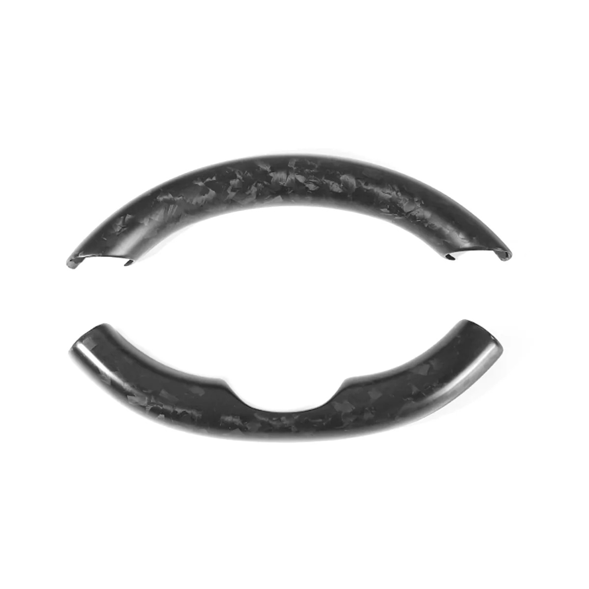 Real Carbon Fiber Steering Wheel Cover for Model 3/Y