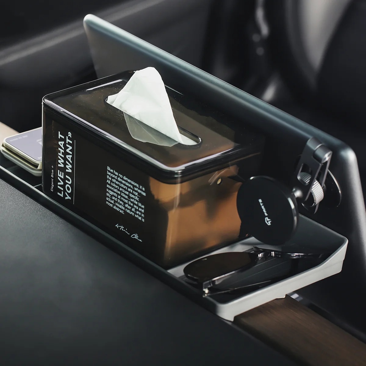 Dashboard Storage Hidden Tray for Model 3/Y