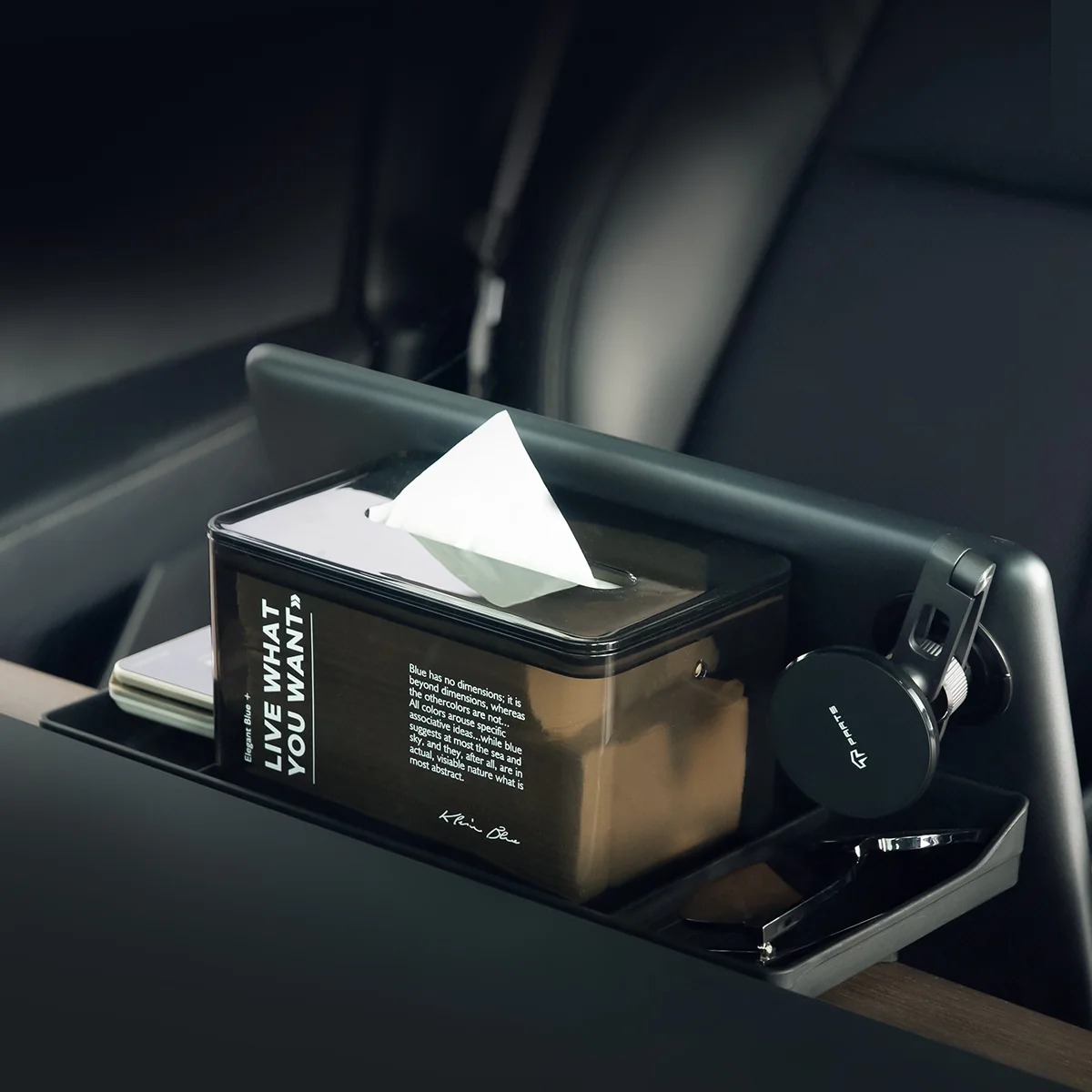 Dashboard Storage Hidden Tray for Model 3/Y