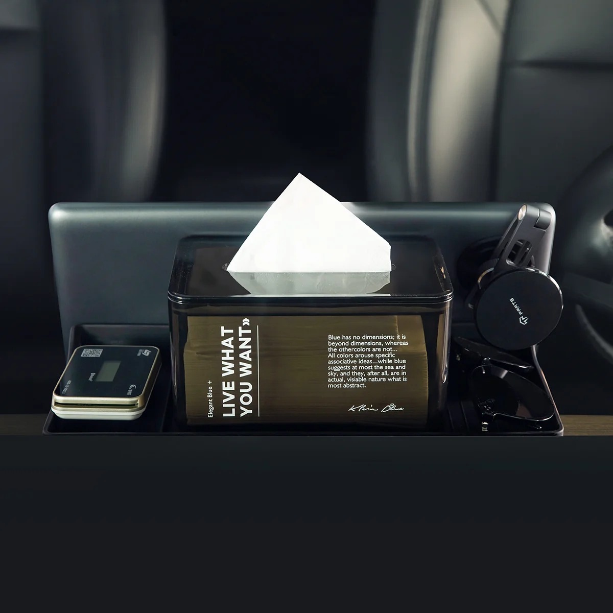 Dashboard Storage Hidden Tray for Model 3/Y