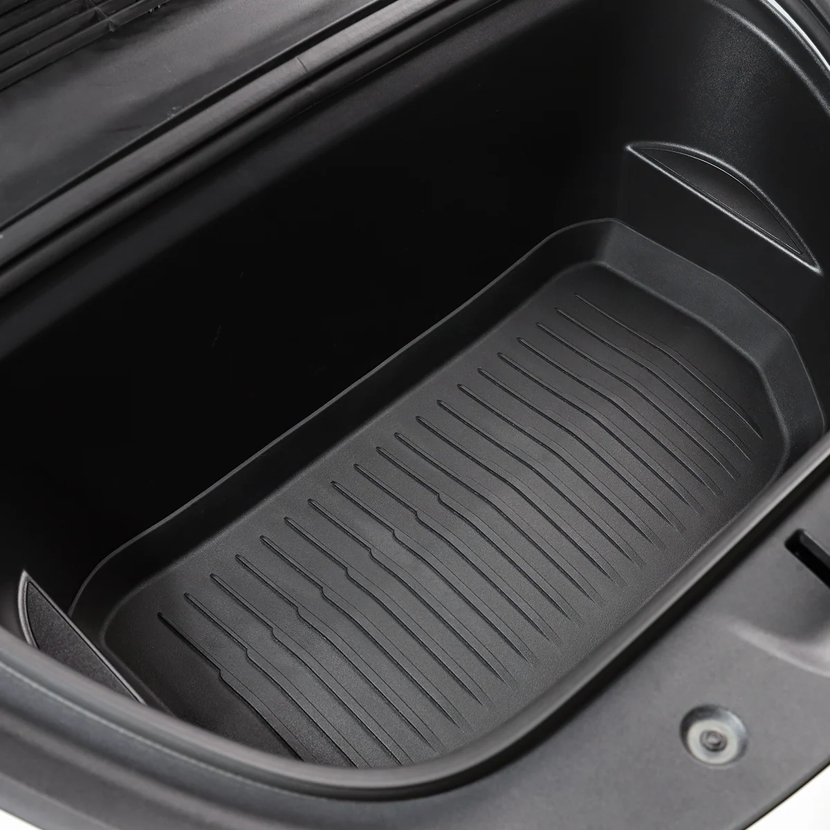 All-Weather Rear Cargo Liners Set with Seats Back Protector Mats for Model Y