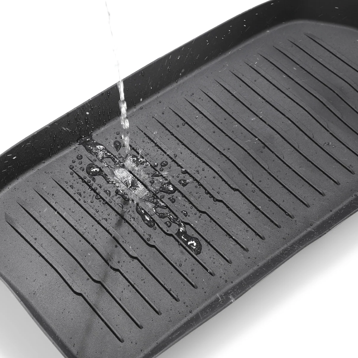 All-Weather Rear Cargo Liners Set with Seats Back Protector Mats for Model Y