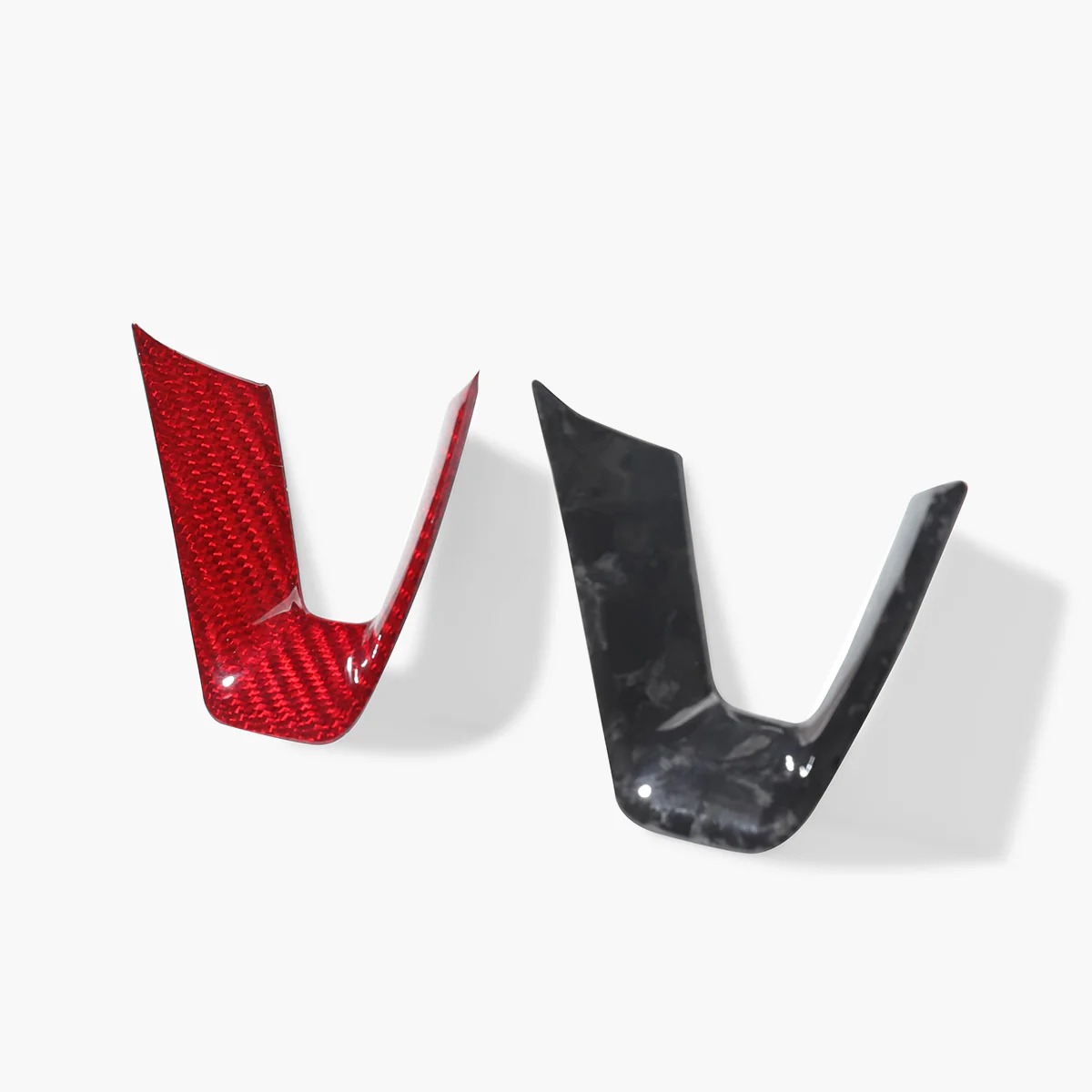 Real Carbon Fiber Steering Wheel Cover for Model 3/Y