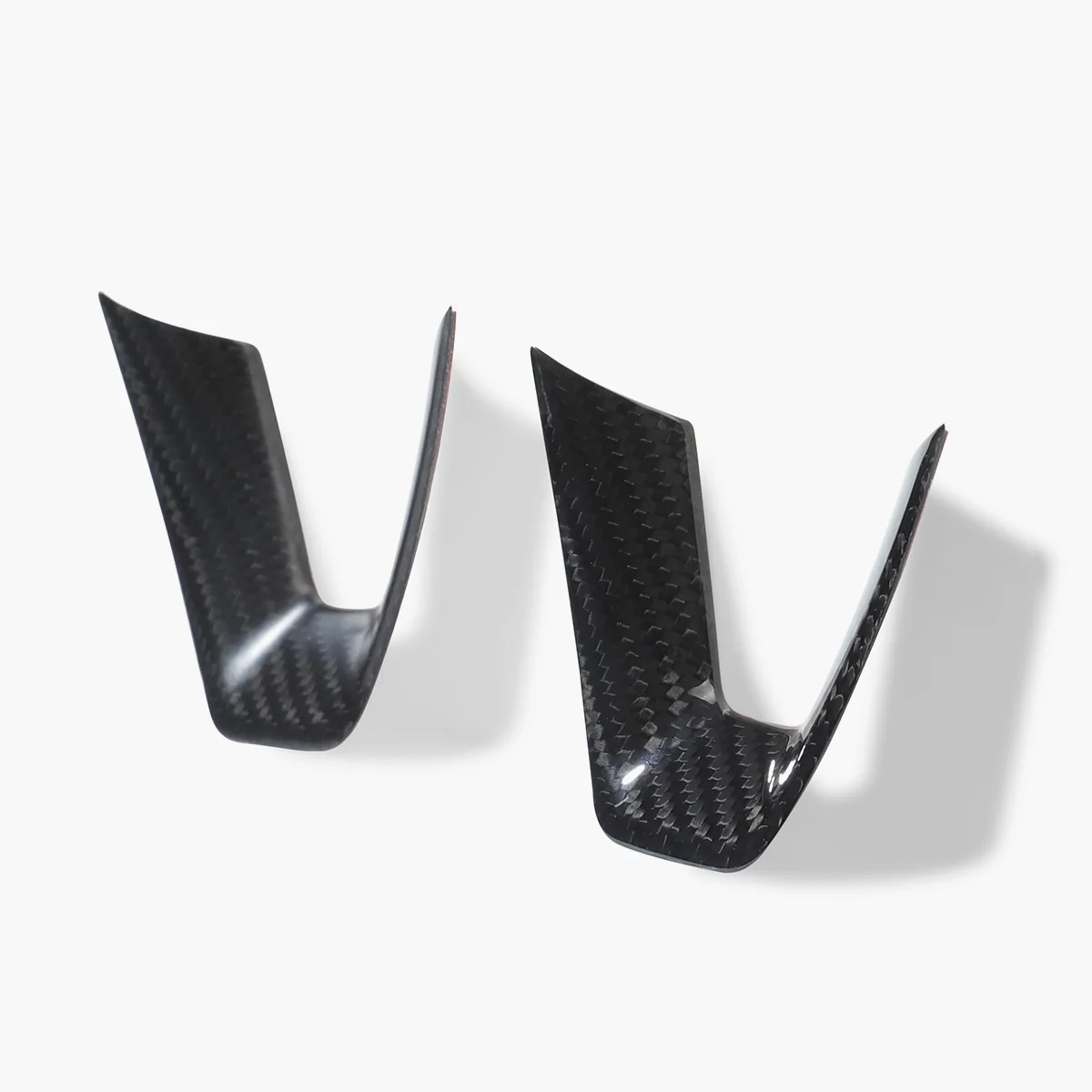 Real Carbon Fiber Steering Wheel Cover for Model 3/Y