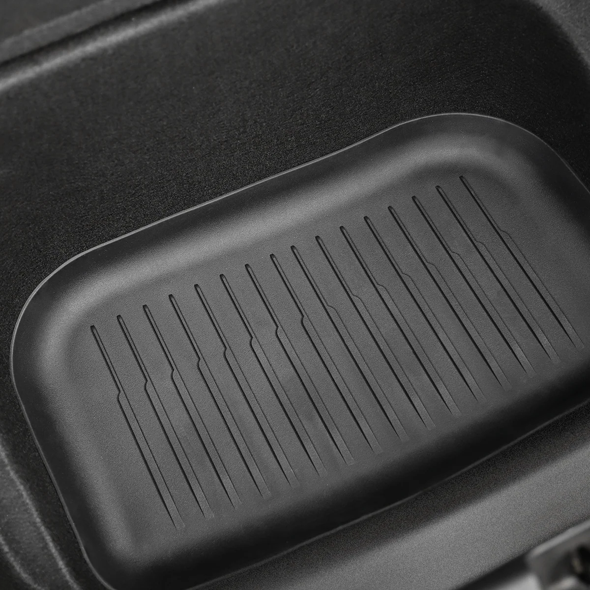 All-Weather Rear Cargo Liners Set with Seats Back Protector Mats for Model Y