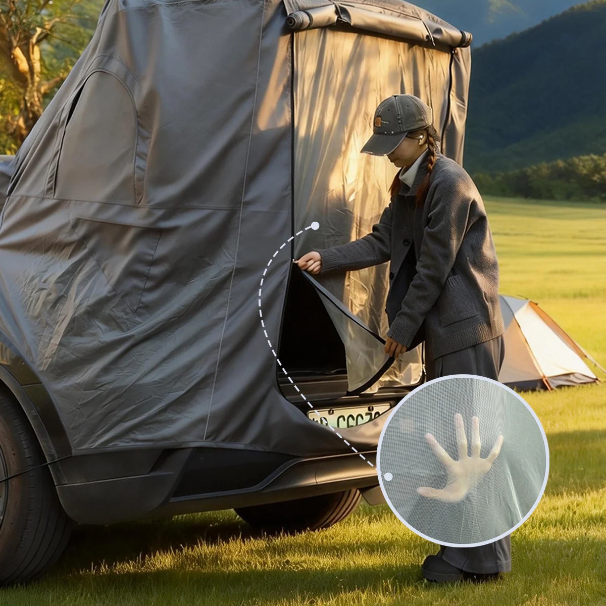 Rear Camping Tent for Model Y