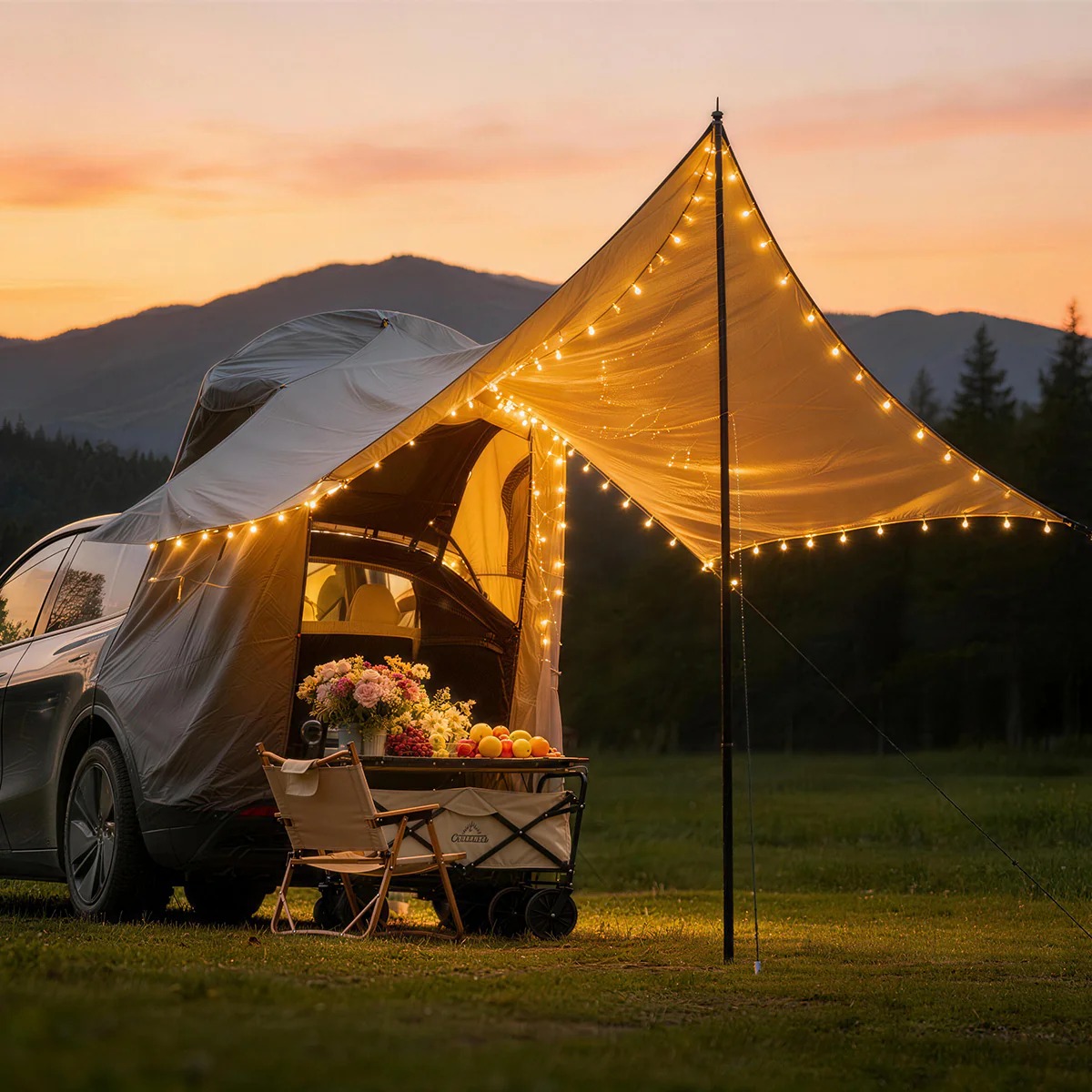 Rear Camping Tent for Model Y