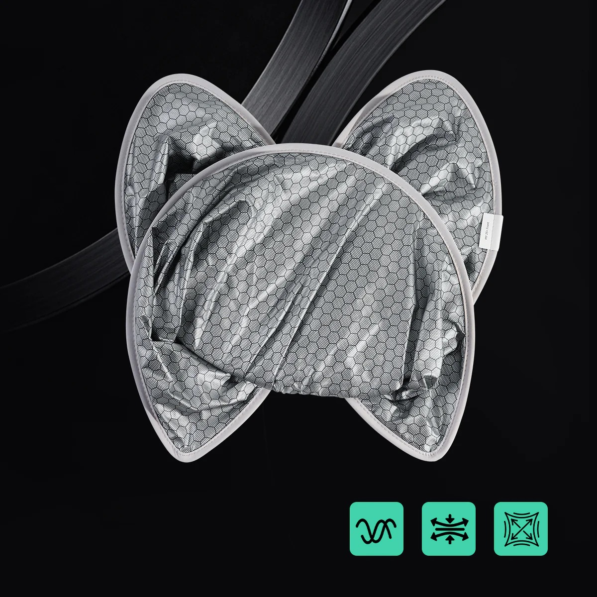 High-Density Titanium Silver Honeycomb Double-Layer Sunshade
