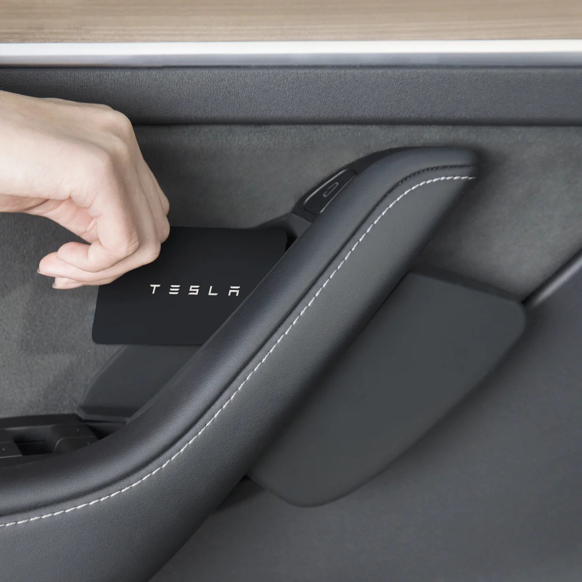 Silicone Door Handle Storage Box for Model 3/Y