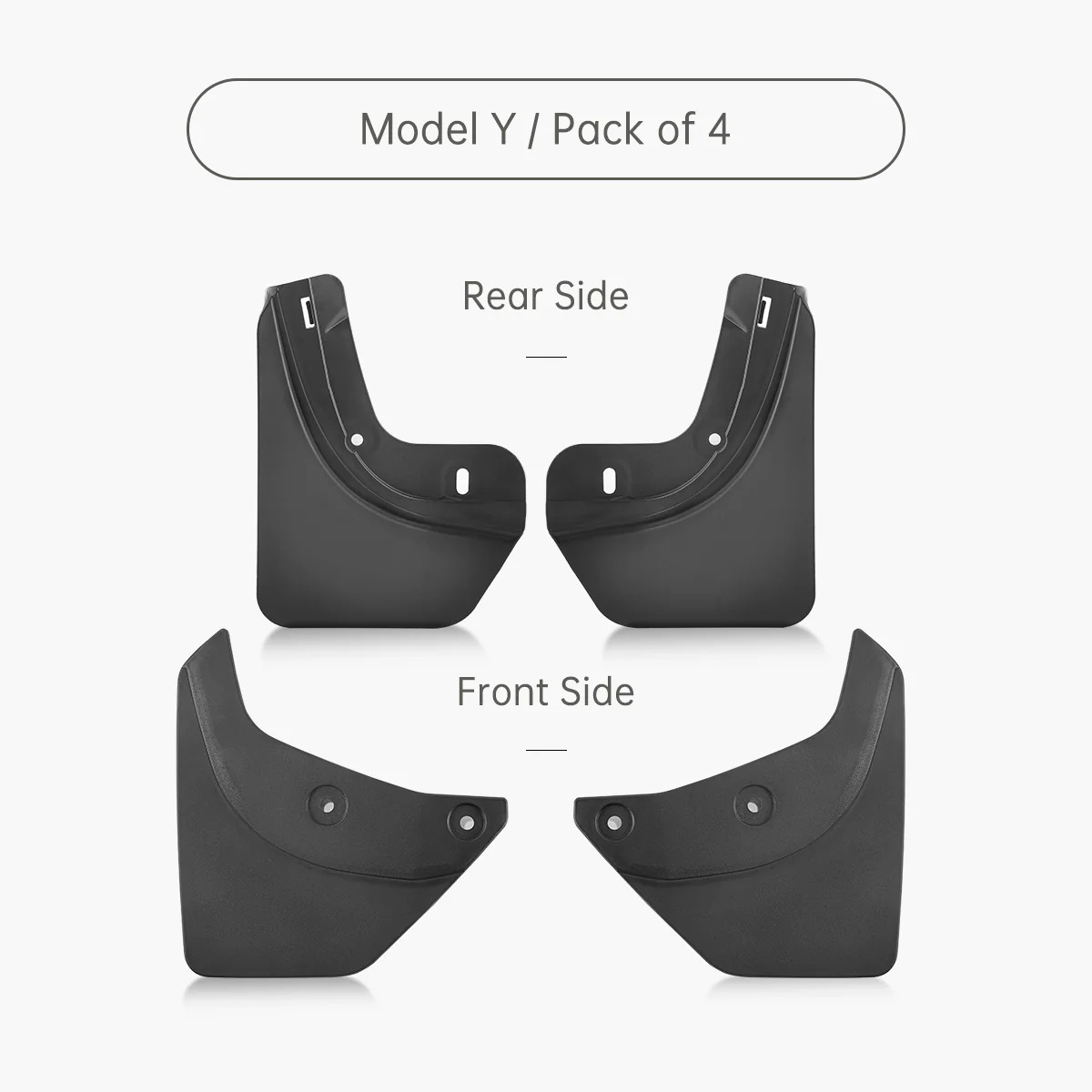 Mud Flaps Splash Guards for Model Y