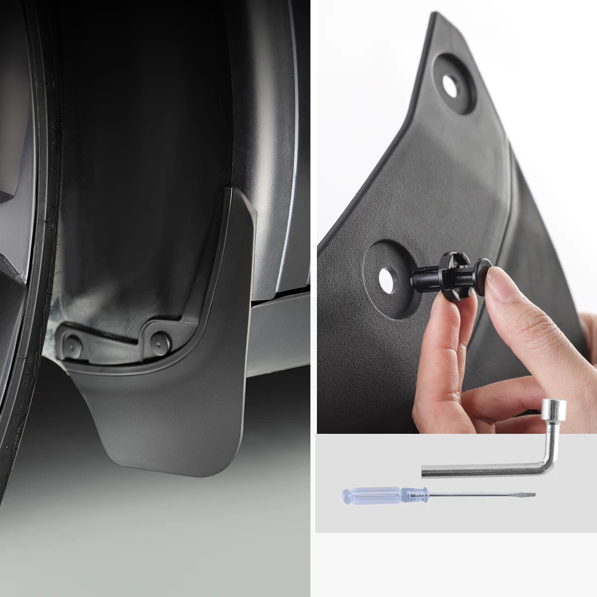 Mud Flaps Splash Guards for Model Y