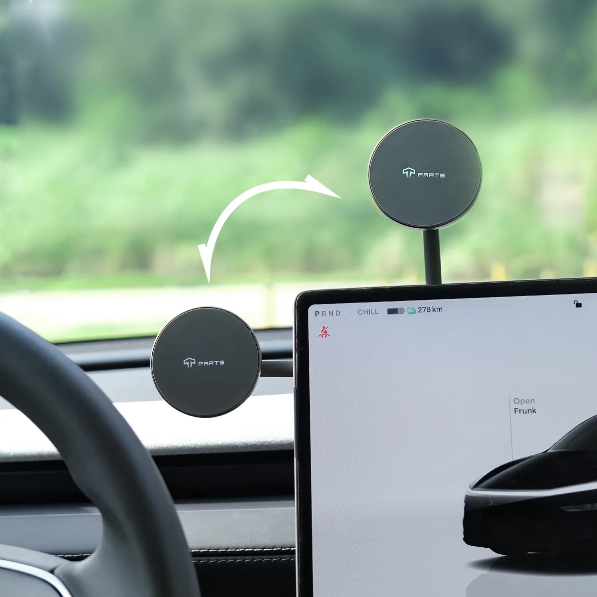 Vacuum Suction Phone Holder