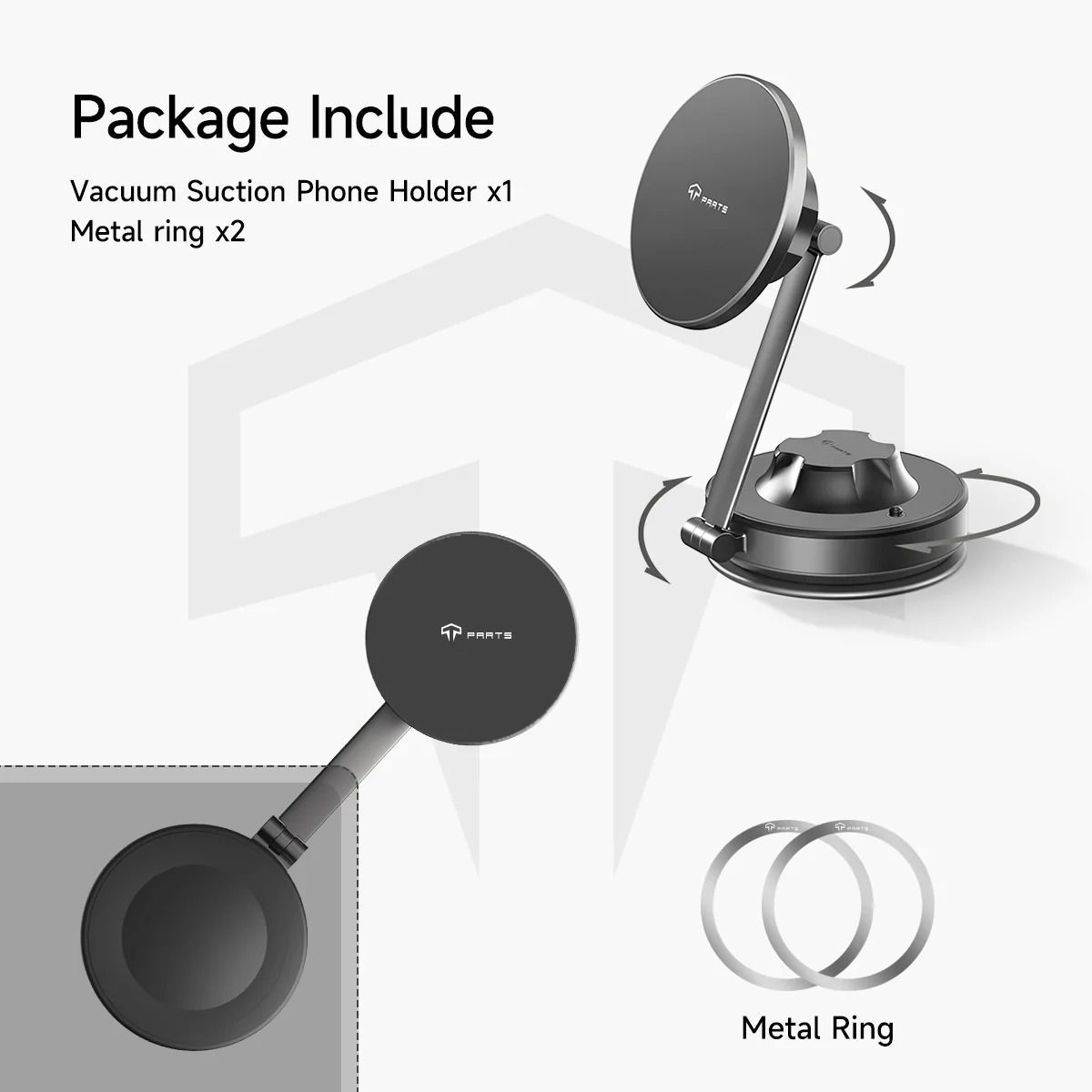Vacuum Suction Phone Holder
