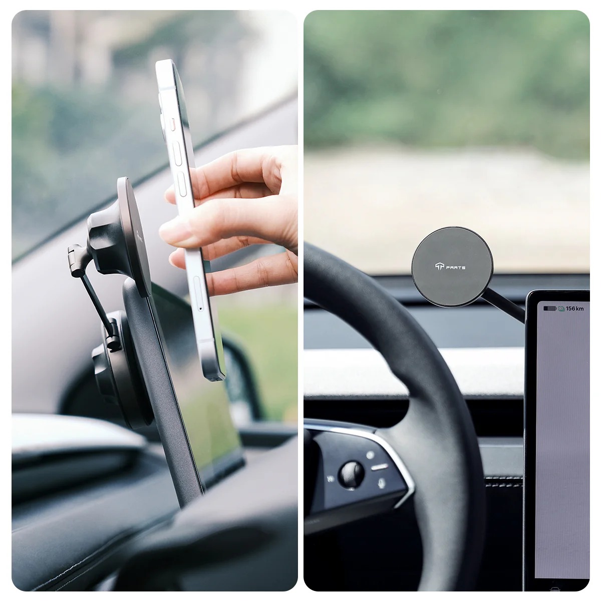 Vacuum Suction Phone Holder