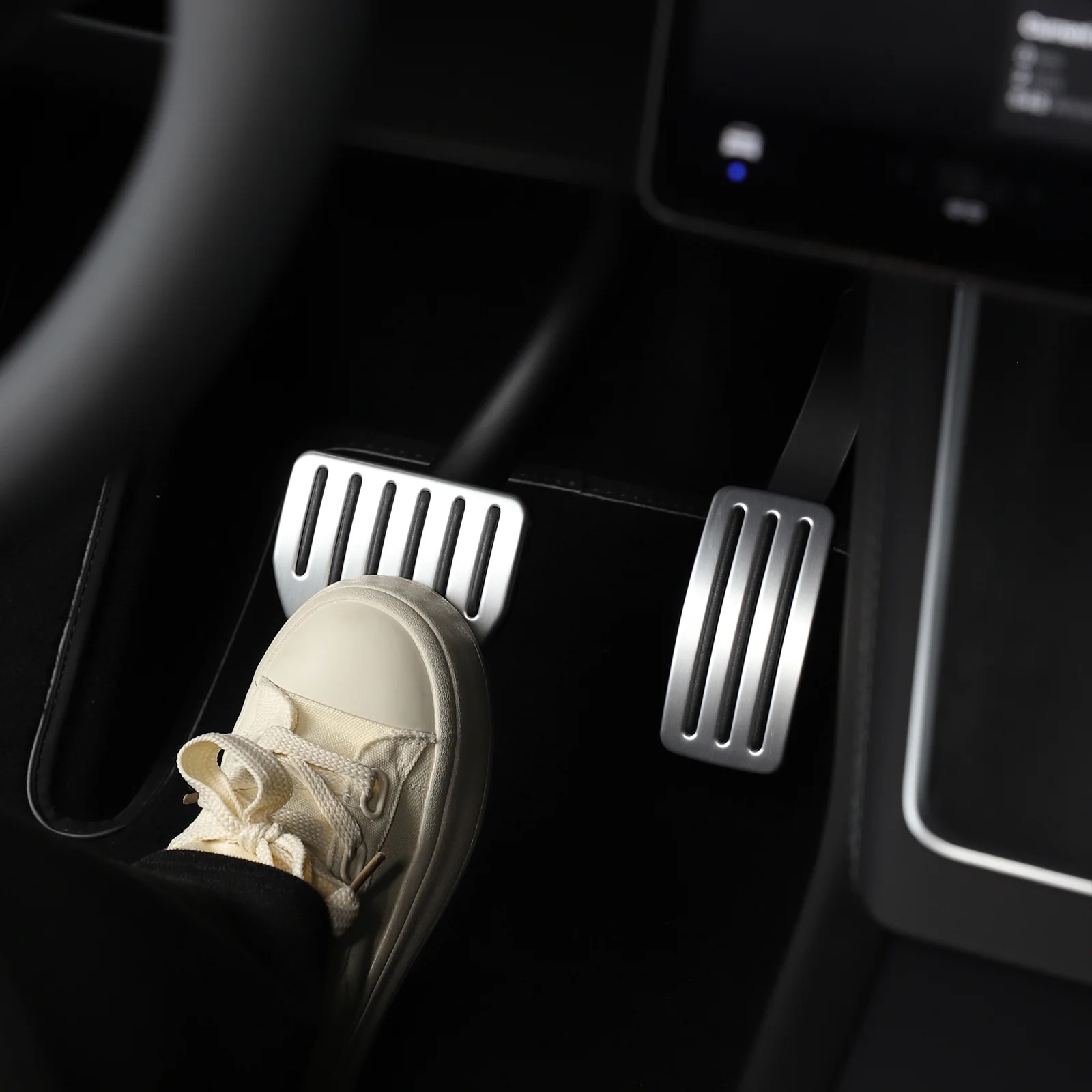 Self-flip Lock Aluminum Performance Foot Pedal Set for Model 3/Y