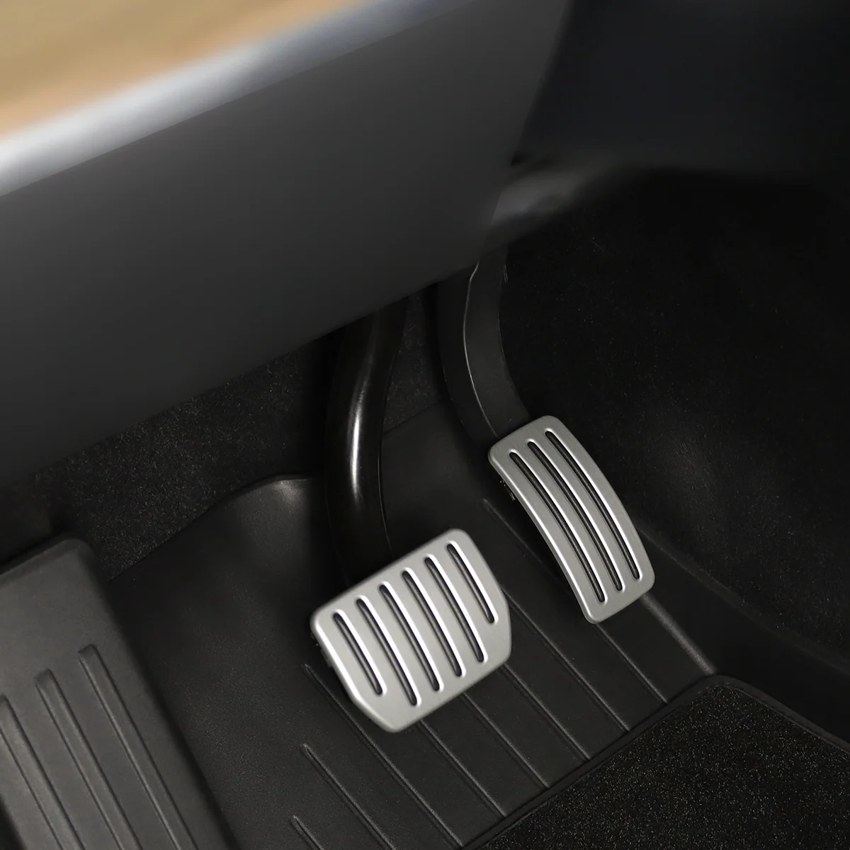 Self-flip Lock Aluminum Performance Foot Pedal Set for Model 3/Y