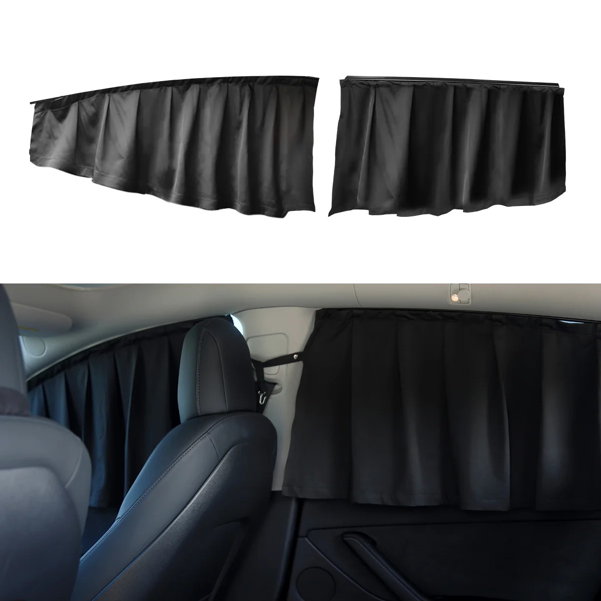 Side Window Sunshade Curtain for Model 3/Y