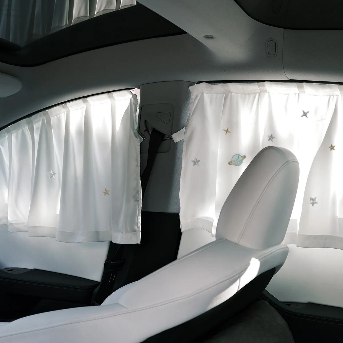 Side Window Sunshade Curtain for Model 3/Y