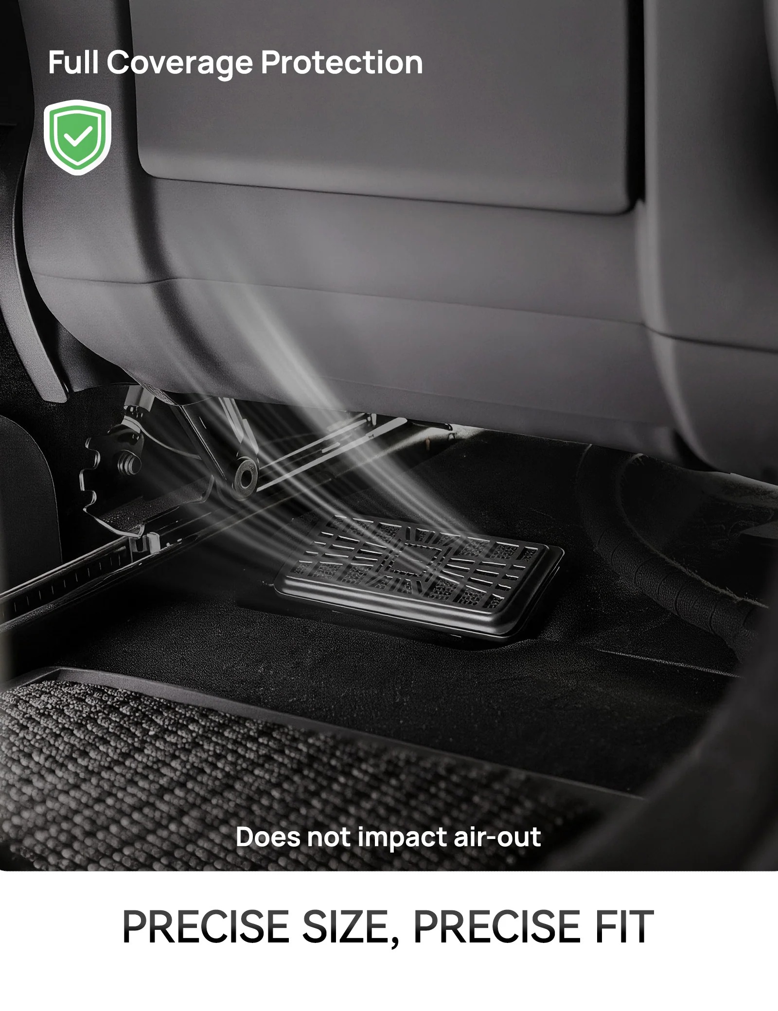 Under Seat Vent Cover for Model 3/Y