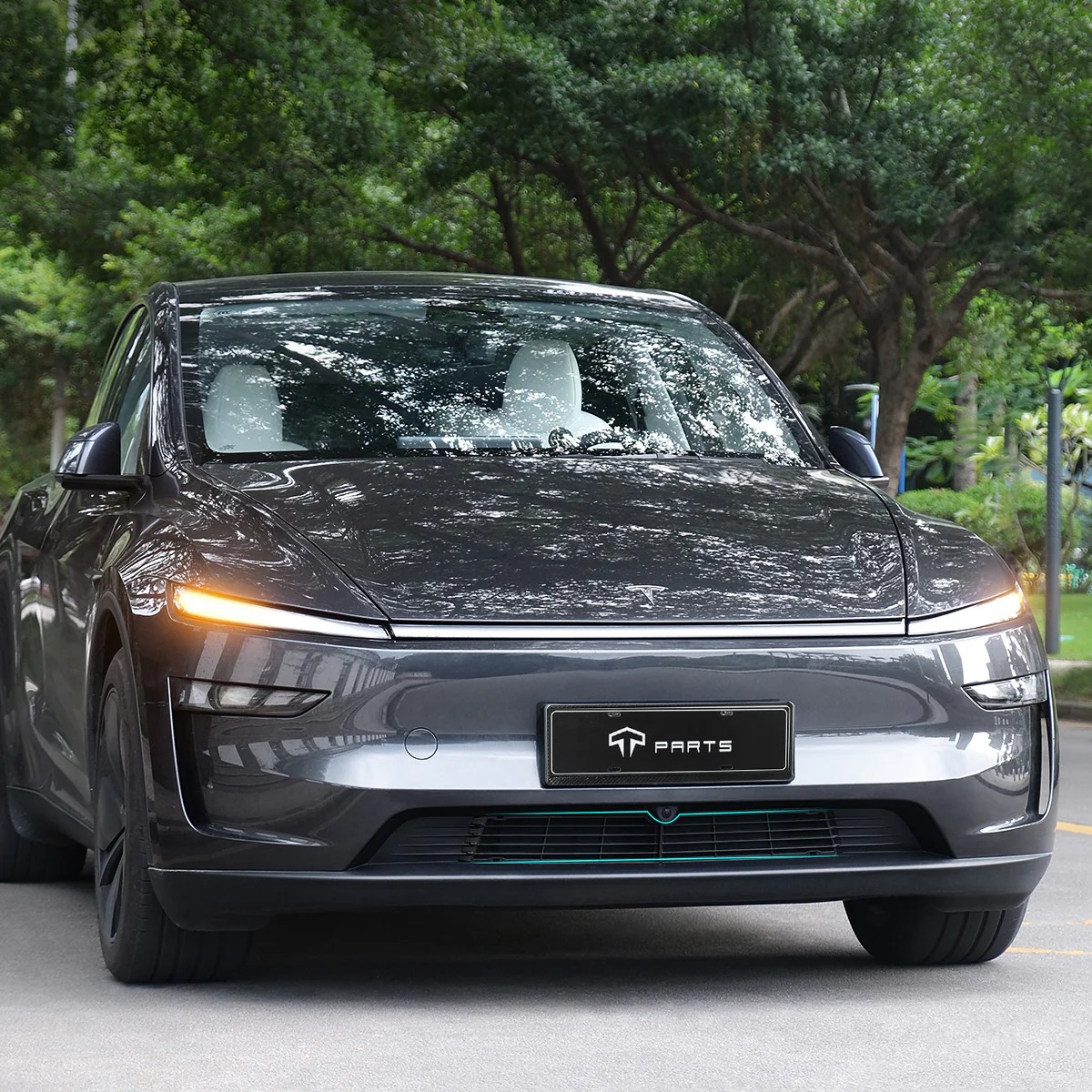 Front Grille Mesh Radiator Cover for Model Y (Dual Section)