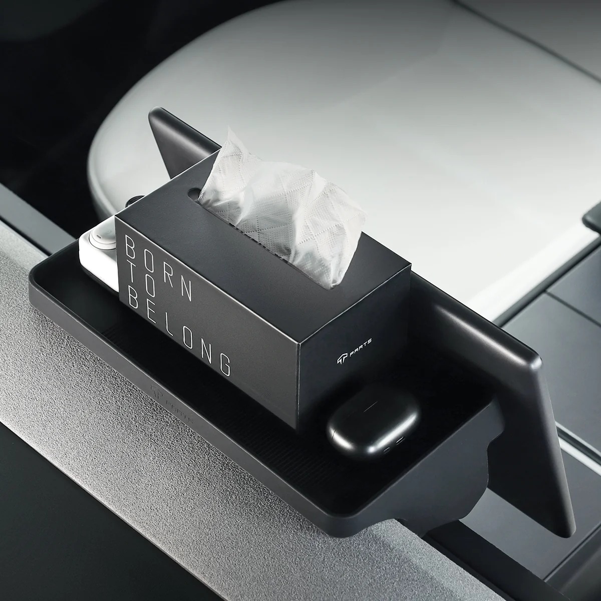 Behind Screen Dashboard Storage Tray for Model 3/Y