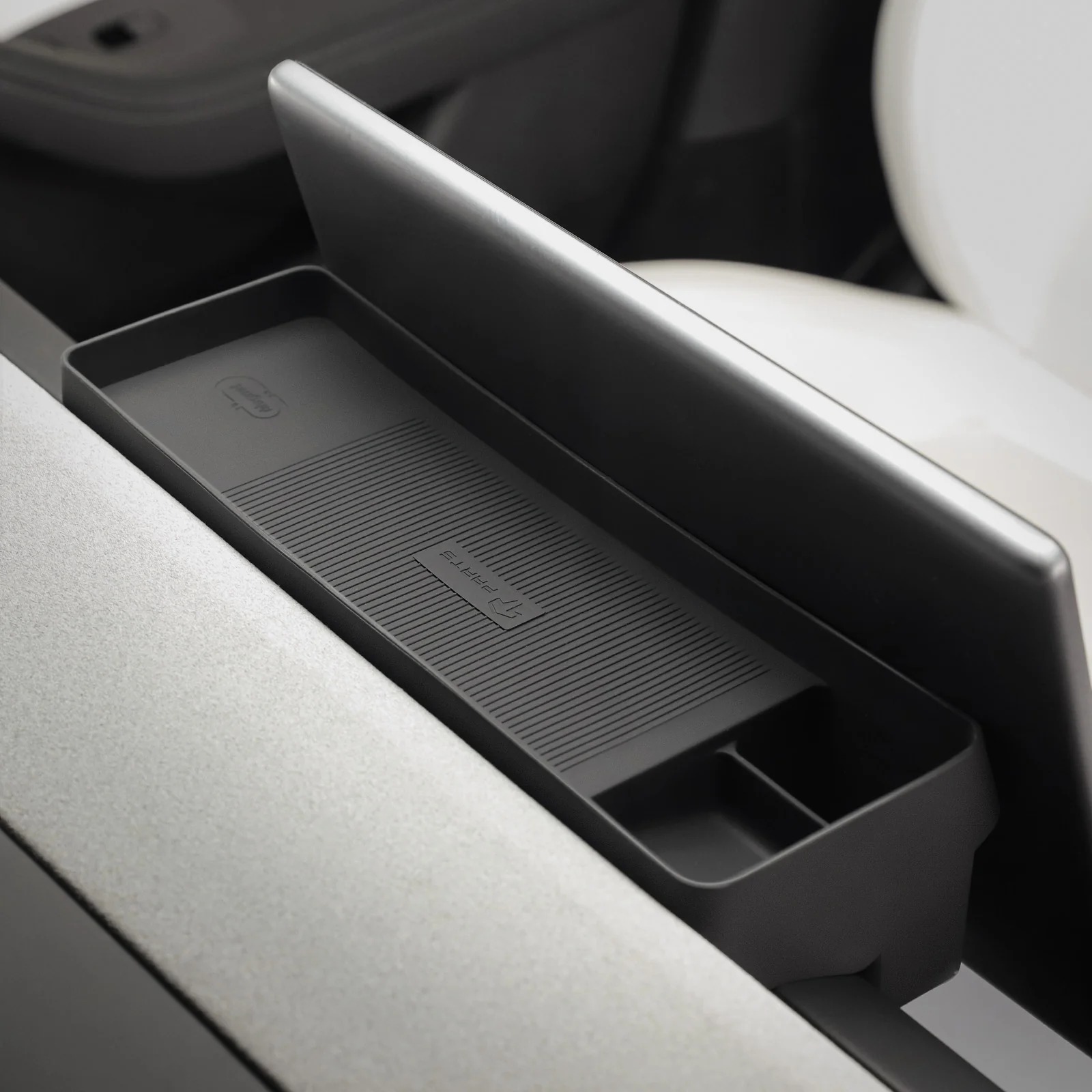 Behind Screen Dashboard Storage Tray for Model 3/Y