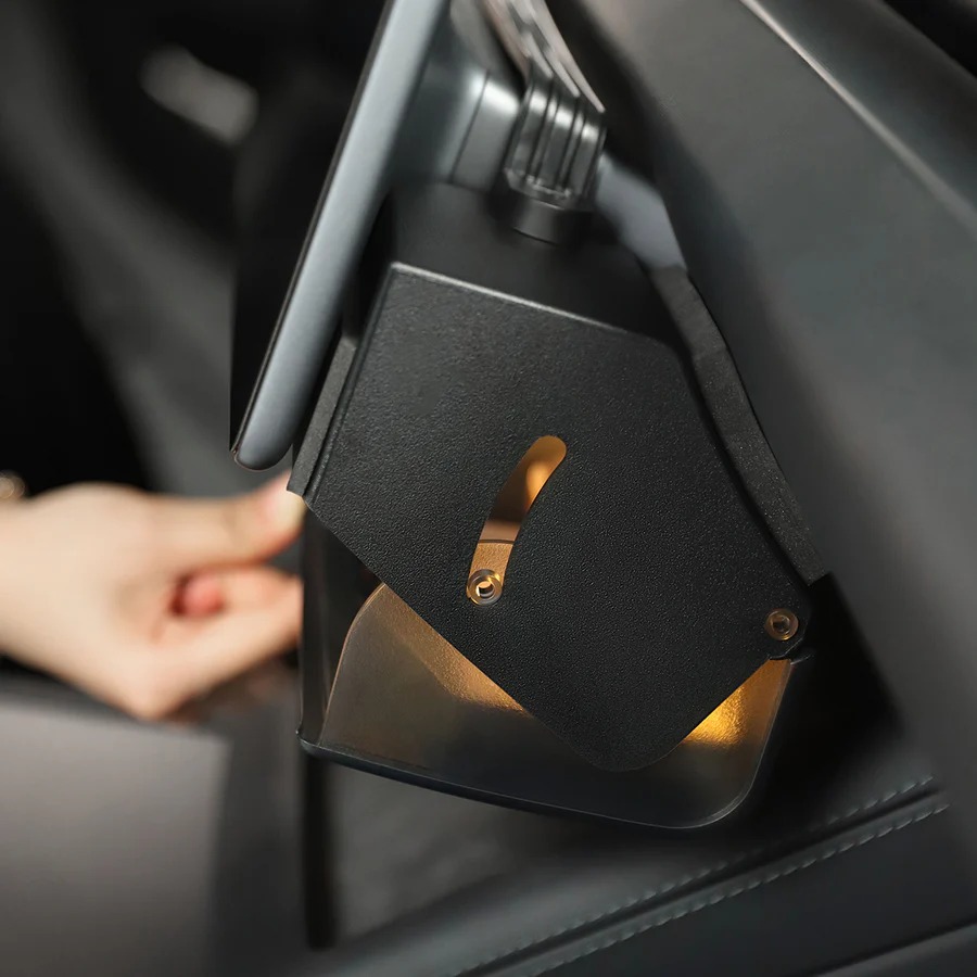 Hidden Magnetic Under Screen Storage Box for Model 3/Y