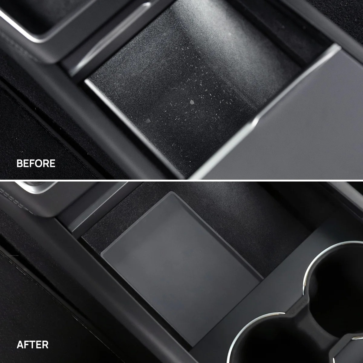 Armrest/Console Silicone Bottom Pad for Model 3/Y