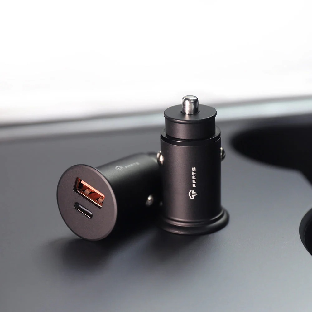Mini USB Port Fast Charging Power Adapter for Model 3/Y/S/X