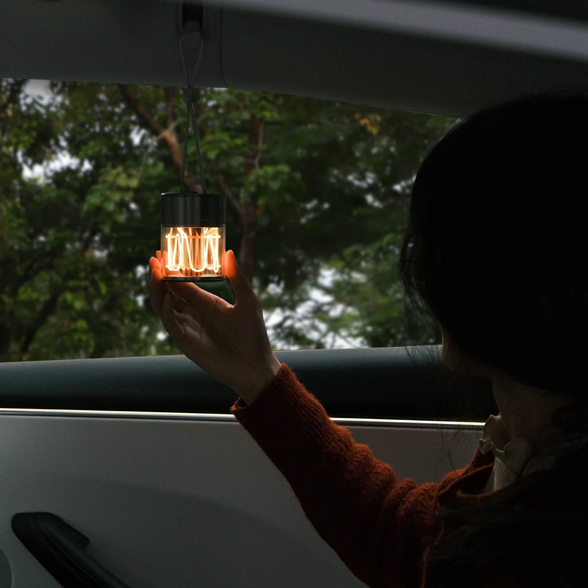 PulseGlow Patio Shield Lantern