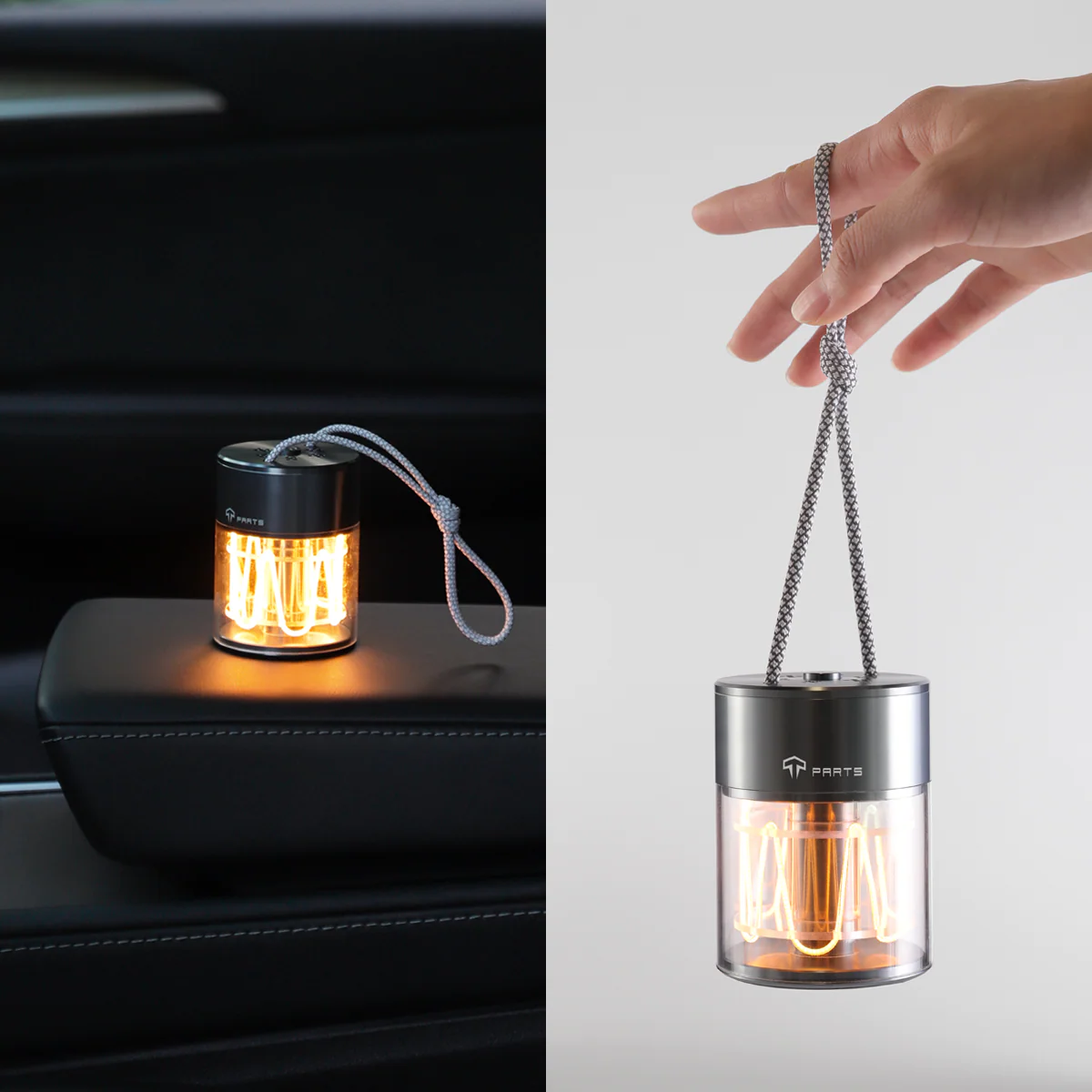 PulseGlow Patio Shield Lantern