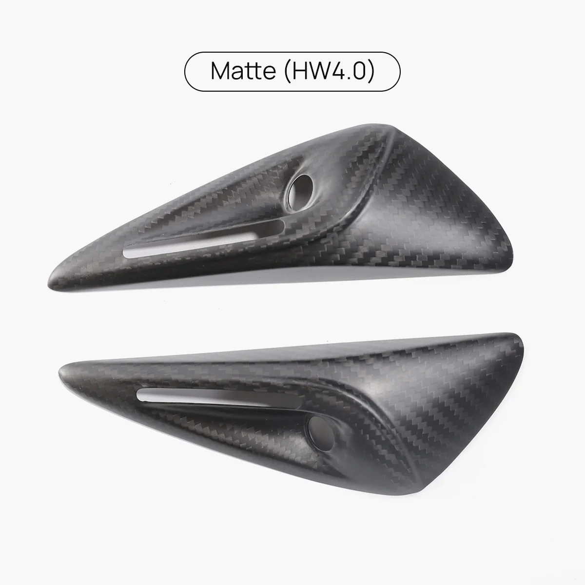Real Carbon Fiber Side Camera Cover for Model 3/Y