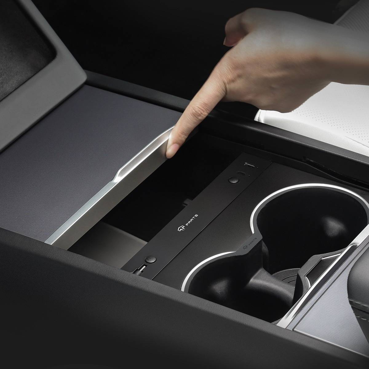 TaddonMuti-Ports Hidden Center Console USB Charging Hub for Tesla Model 3 Highland