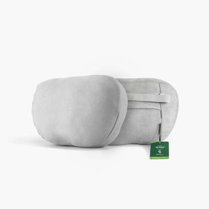 Soft Faux Suede Headrest Neck Pillow For Tesla (Filled With Dupont™ Sorona® Sustainable Bio Fiber)