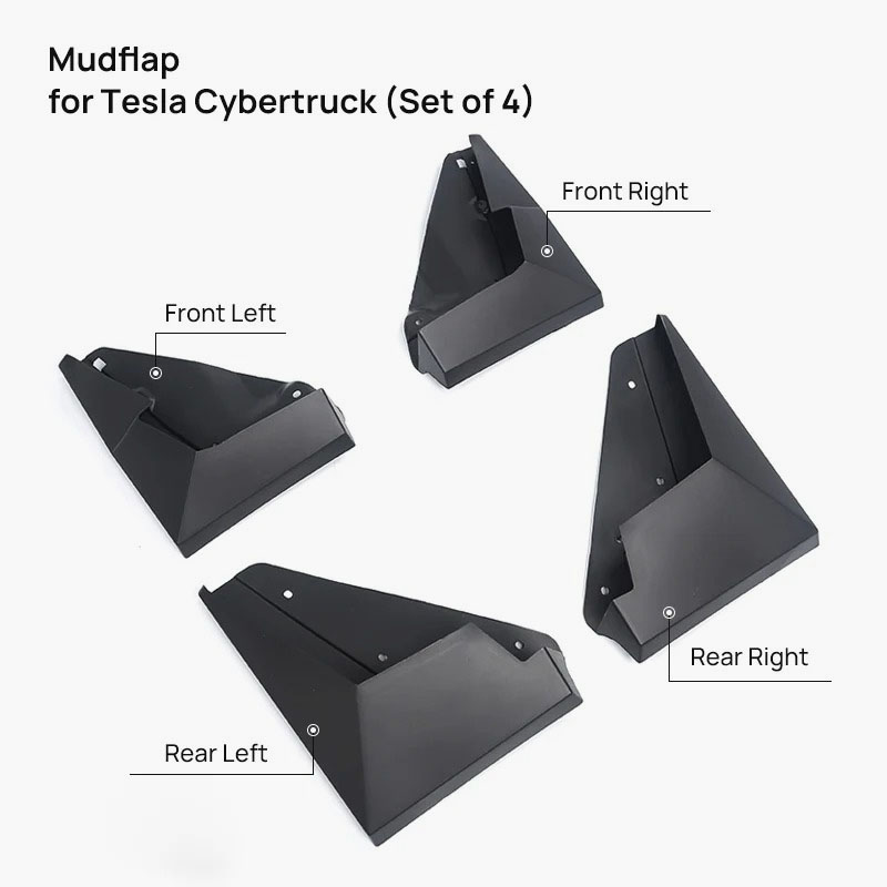 Mudflap for Cybertruck (Set of 4)