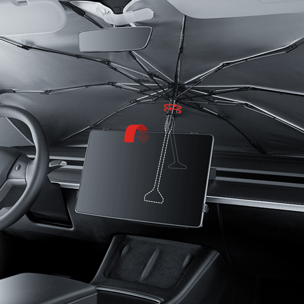 TaddonVoyager 2 Windshield Sun Shade Umbrella