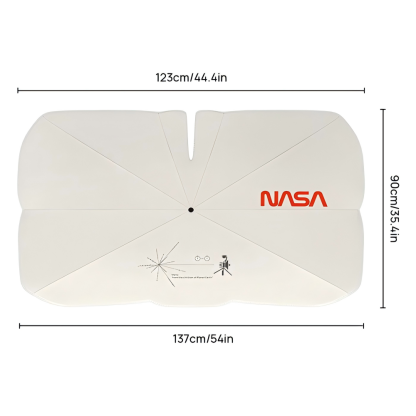 TaddonVoyager 2 Windshield Sun Shade Umbrella