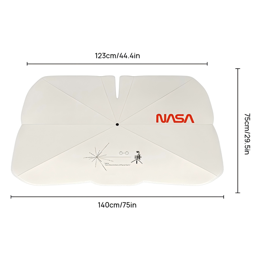 TaddonVoyager 2 Windshield Sun Shade Umbrella