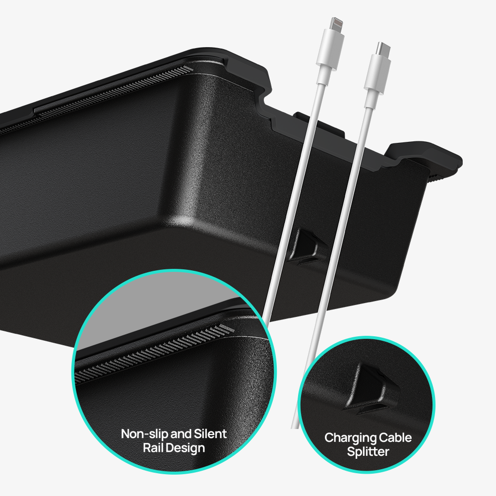 TaddonCenter Console Organizer for Tesla Model 3/Y