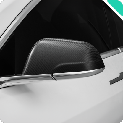 TaddonCarbon Fiber Side Mirror Caps for Tesla Model 3/Y/Highland/S