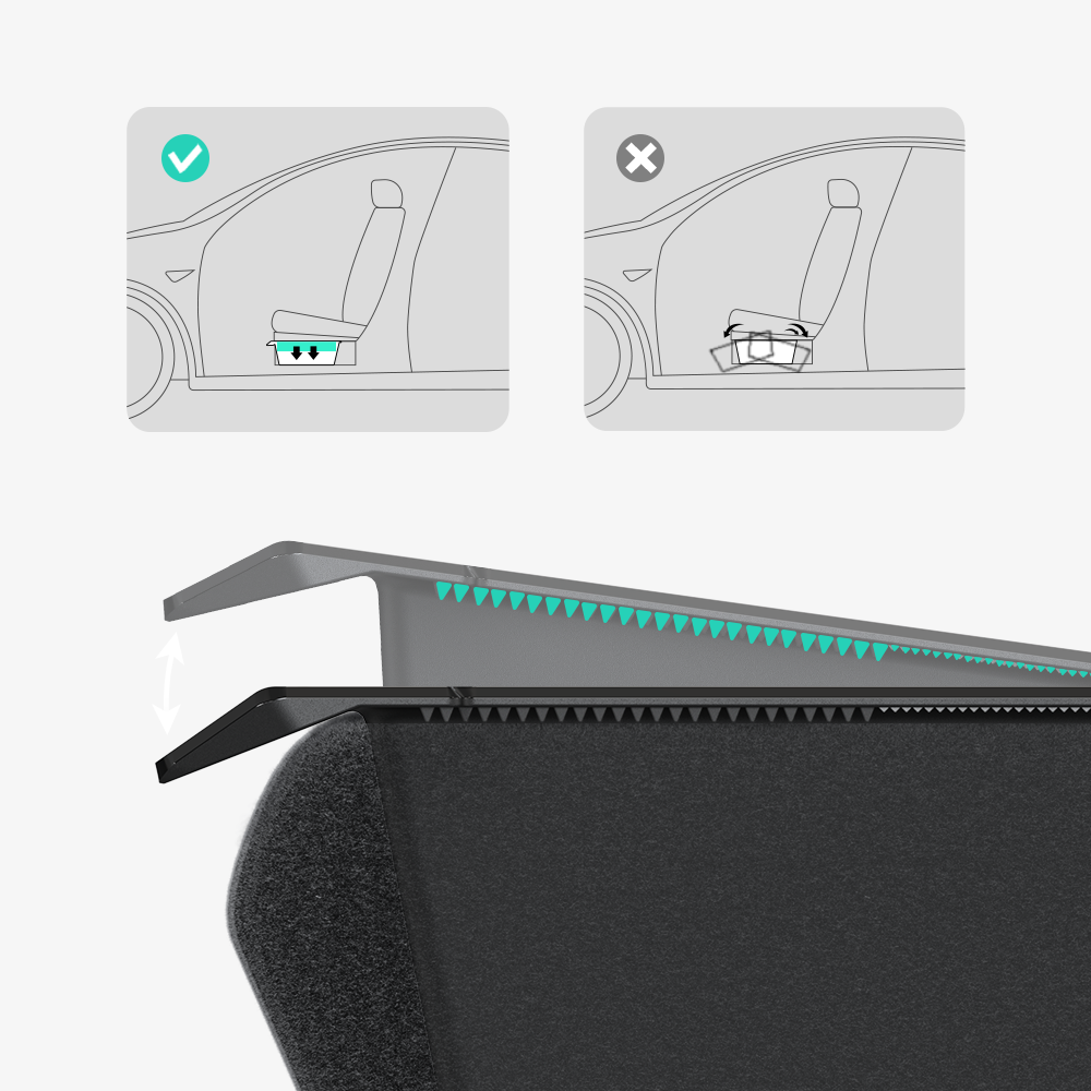 TaddonSeat Storage Organizer for Tesla Model Y